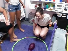 Dorm room party with college teens turns into wild sex